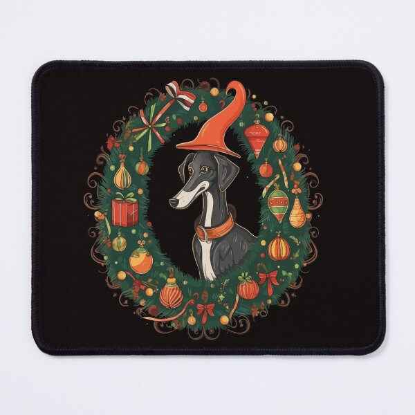 Item preview, Christmas Greyhound designed and sold by creativellashop.