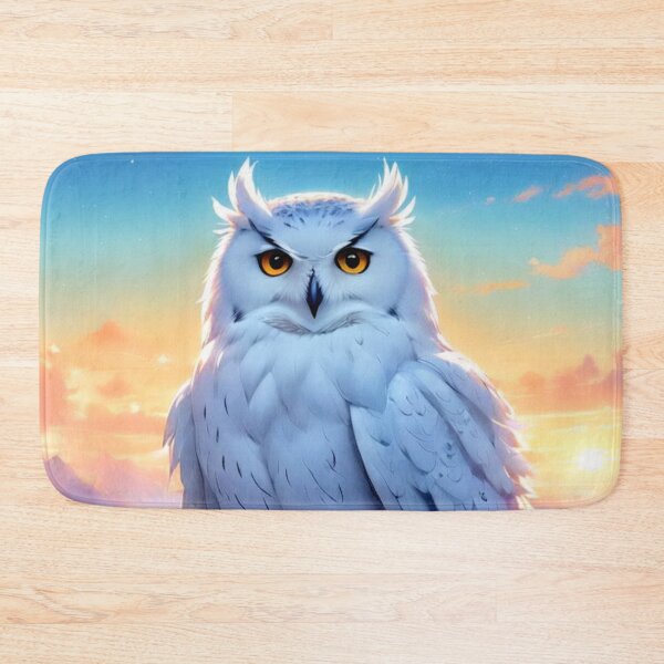 Item preview, Snowy White Owl Portrait designed and sold by Bunmigraphics .