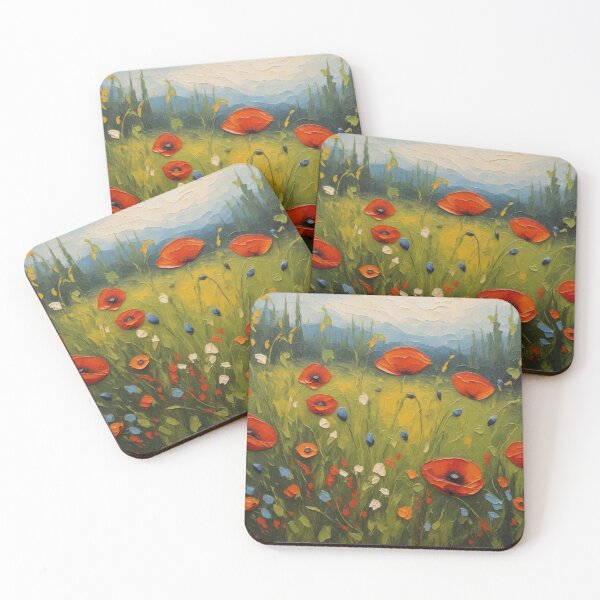 Item preview, Poppies are Poppin designed and sold by kultomatic.