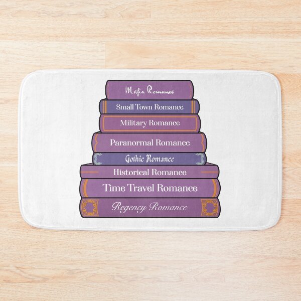 Item preview, Romance Book Types - Purple designed and sold by Thelunarwoodco.