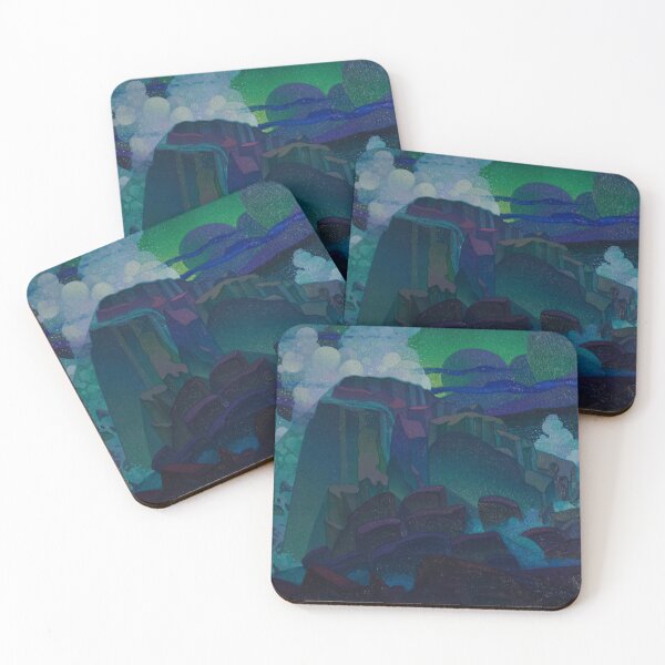 Item preview, Rock at Sea, 1920–1922. Raymond Jonson designed and sold by MarigoldandLily.