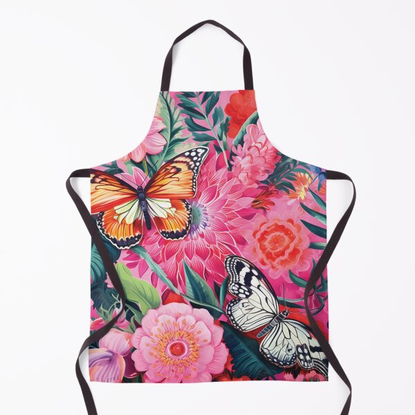 Item preview, Pretty Floral and Butterfly Print designed and sold by poshprintlab.