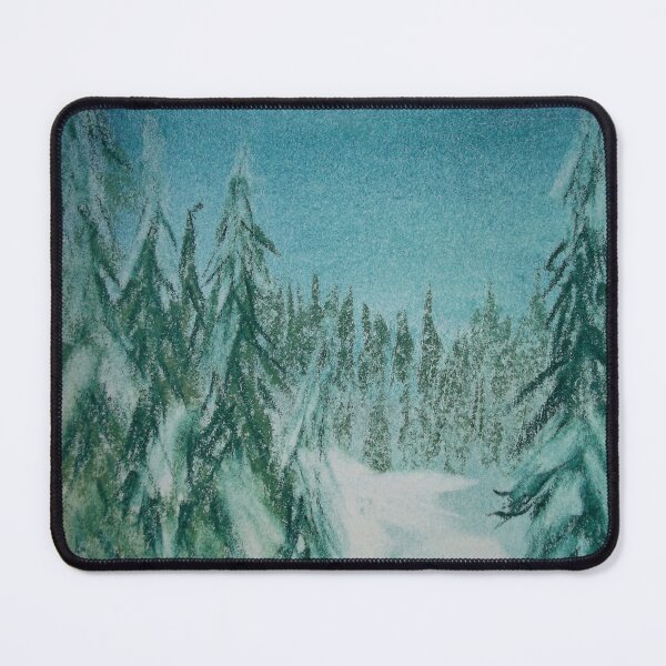 Item preview, Snow Covered Pine Trees designed and sold by Scott and Mary Schneider art_photography.