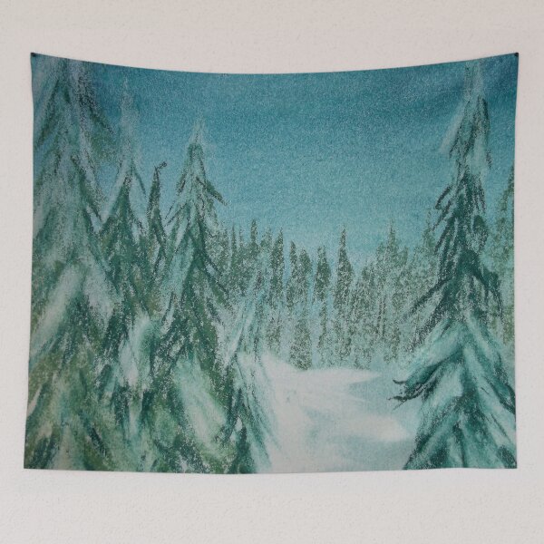 Item preview, Snow Covered Pine Trees designed and sold by Scott and Mary Schneider art_photography.