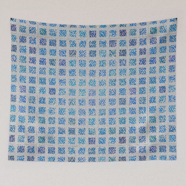 Item preview, Light Blue Shades Square Elegance designed and sold by art-tresure.