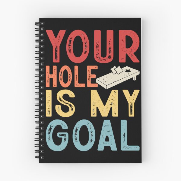 Item preview, Your Hole Is My Goal Retro Design - Baggo Bean Bag Toss Game Funny Cornhole Player Vintage designed and sold by naworas.