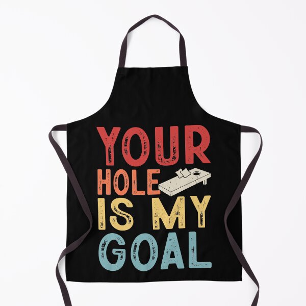 Item preview, Your Hole Is My Goal Retro Design - Baggo Bean Bag Toss Game Funny Cornhole Player Vintage designed and sold by naworas.