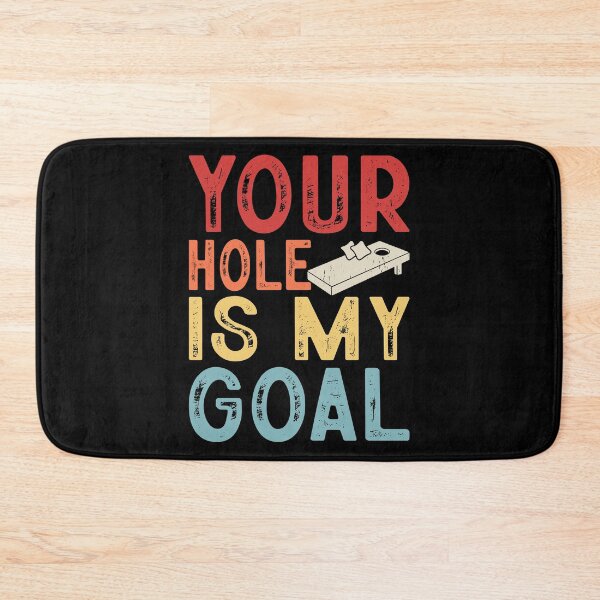 Item preview, Your Hole Is My Goal Retro Design - Baggo Bean Bag Toss Game Funny Cornhole Player Vintage designed and sold by naworas.