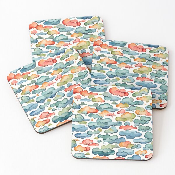 Item preview, Colorful cloud water patterns  designed and sold by RocketArtInd.