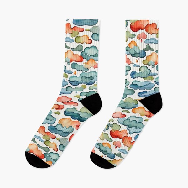 Item preview, Colorful cloud water patterns  designed and sold by RocketArtInd.
