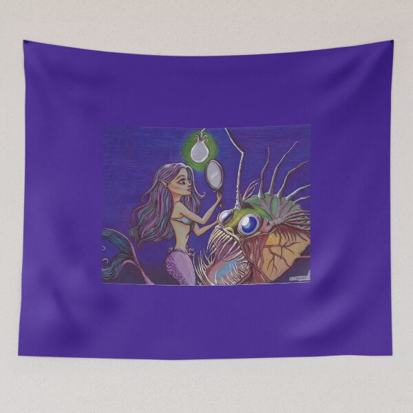 Item preview, Deep sea mermaid  designed and sold by Heathenicia.