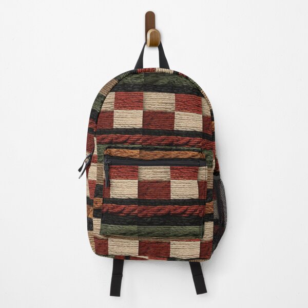 Item preview, Antique multicolor pattern antique rope texture country style designed and sold by Carlos Gudino.