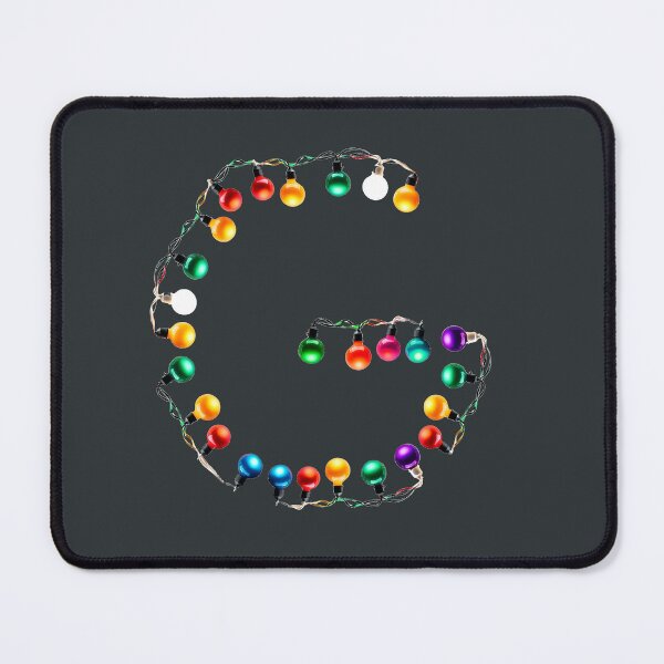 Item preview,  Name Letter G Holiday Lights T-Shirt designed and sold by ThunyChiao.