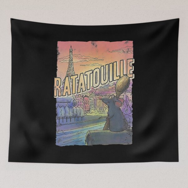 Item preview, Ratatouille Remy Overlooking Paris Big & Tall designed and sold by thucuoip.