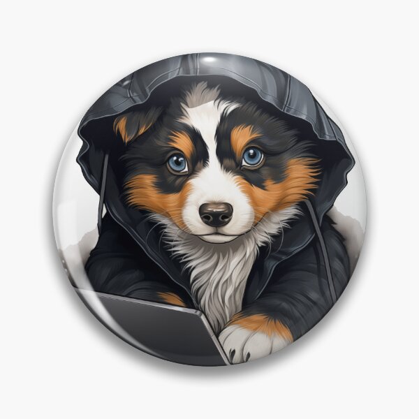 Item preview, Dog on the computer designed and sold by Gilpro Designs.