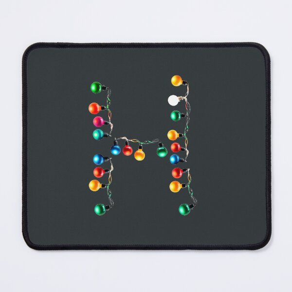 Item preview,  Name Letter H Holiday Lights T-Shirt designed and sold by ThunyChiao.