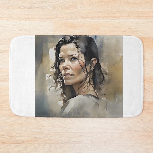 Item preview, Evangeline Lilly in watercolors designed and sold by bogfl.