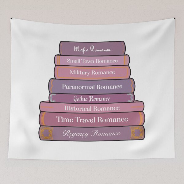 Item preview, Romance Book Types - Pink designed and sold by Thelunarwoodco.