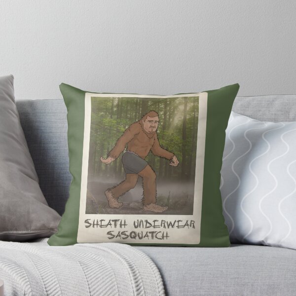 Item preview, ShanevGillis sasquatch bigfoot in the woods vintage retro designed and sold by ThisIsNotNew.