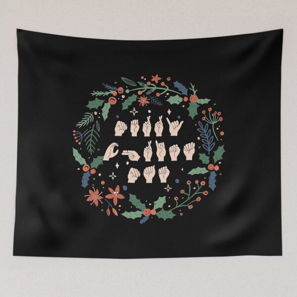 Item preview, Merry Christmas - ASL American Sign Language VI designed and sold by Lemon Pepper.