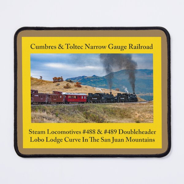 Item preview, Steam Trains As Home Decor: Stickers, Magnets, Desk Mats, Mouse Pads, Pillows, Totes, Mugs, Wall Art, Comforters, Shower Curtains, Clocks, Art Prints, Throw Blankets, Bath Mats, Jigsaw Puzzles & More designed and sold by MoreEZUSA-Here.