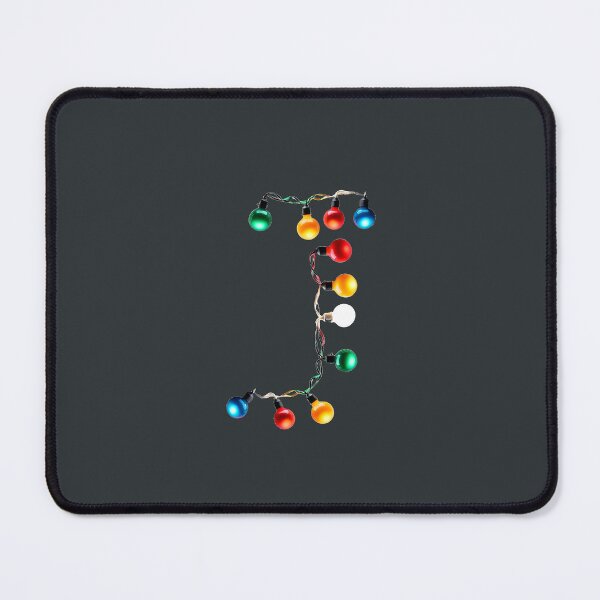 Item preview,  Name Letter J Holiday Lights T-Shirt designed and sold by ThunyChiao.