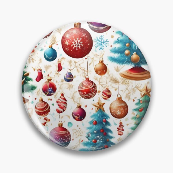 Item preview, Marvelous Christmas Ornament Pattern designed and sold by DigiDreamyArt.