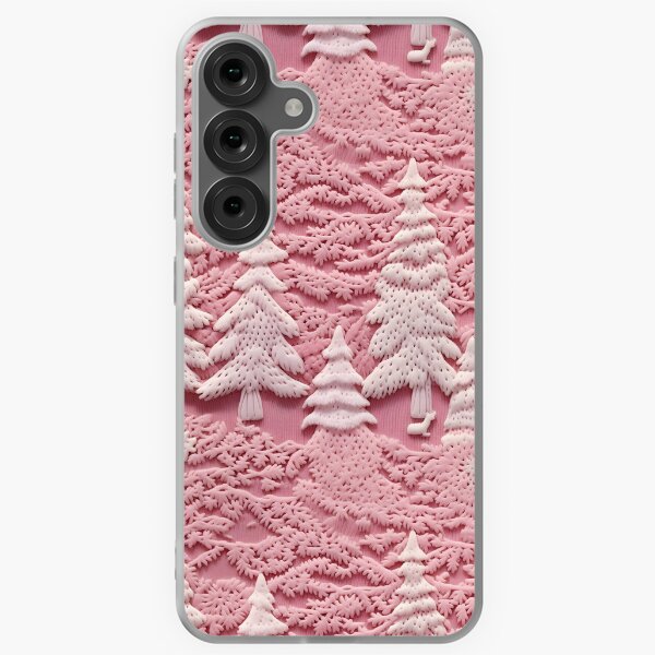 Item preview, Funny Pink Chrismas Trees Knitted Pattern designed and sold by SecretDicer.