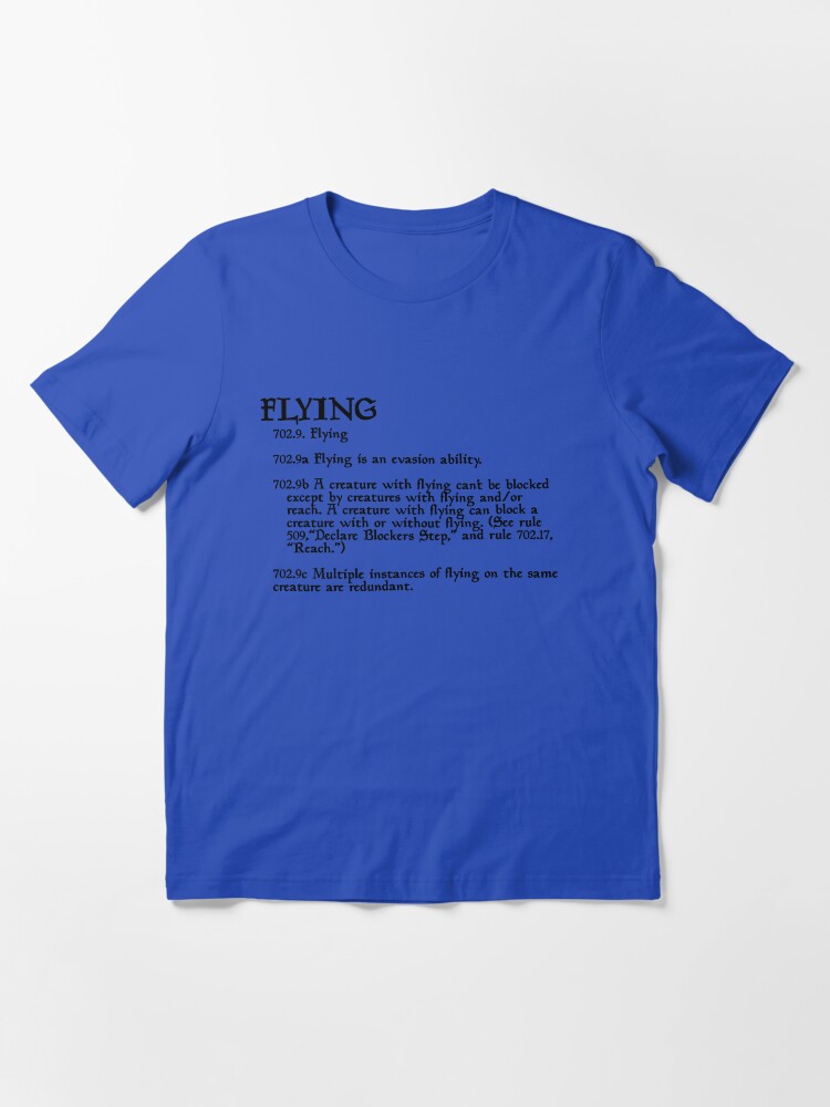 Flying Rules&quot; Essential T-Shirt for Sale by SnowballMerch | Redbubble