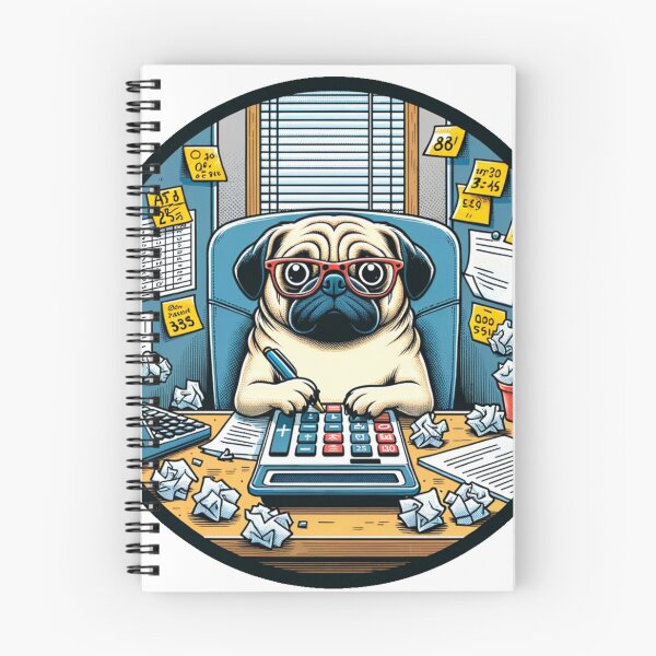 Item preview, Pug's Financial Forecast Frenzy designed and sold by AnCollection.