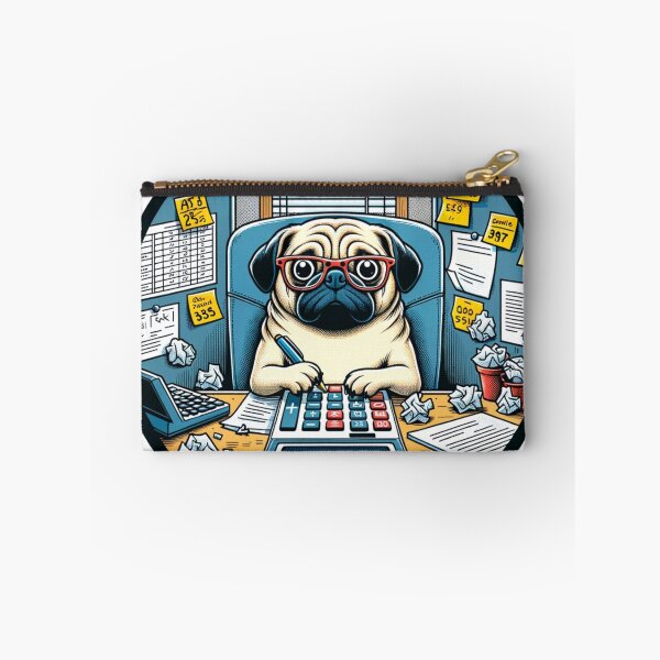 Item preview, Pug's Financial Forecast Frenzy designed and sold by AnCollection.