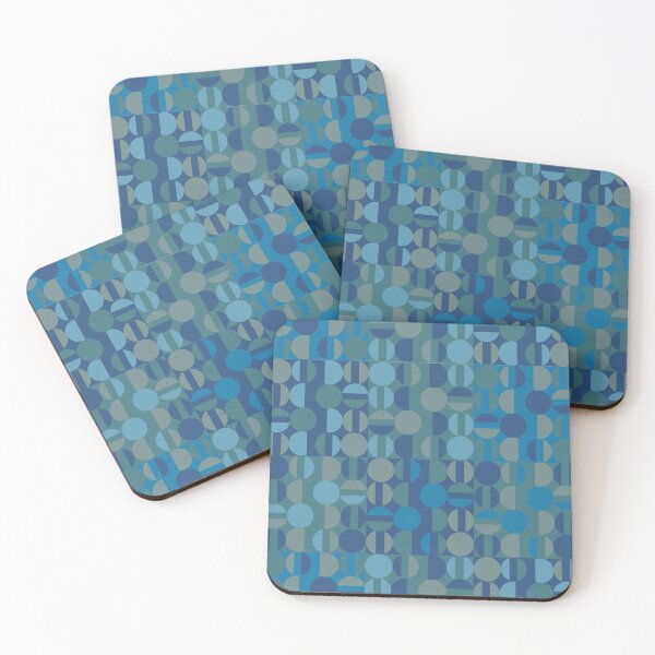 Item preview, Retro blue circle design designed and sold by Tanyaingleton.