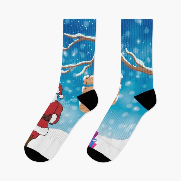 Item preview, Santa Claus in the land of gifts designed and sold by Oana Andreea Shop.