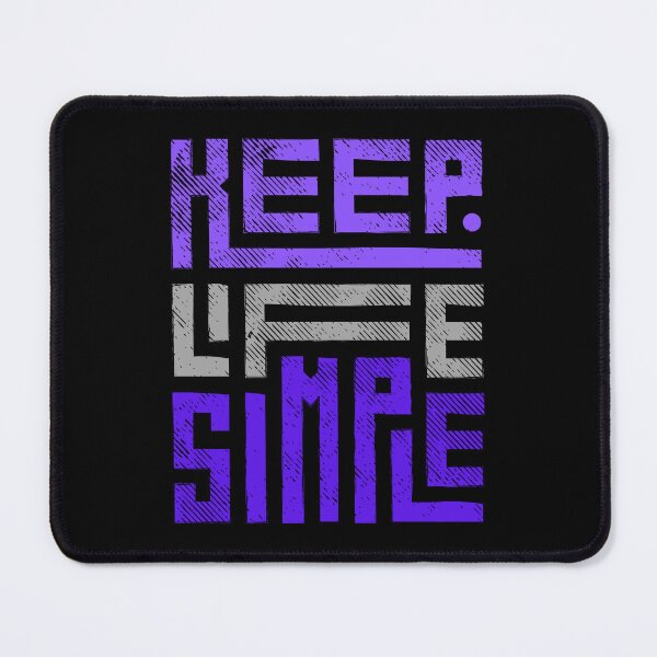 Item preview, Keep Life Simple designed and sold by Tags-Design.