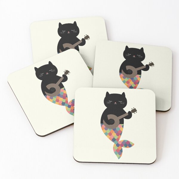 Item preview, Black Meowmaid designed and sold by AndyWestface.