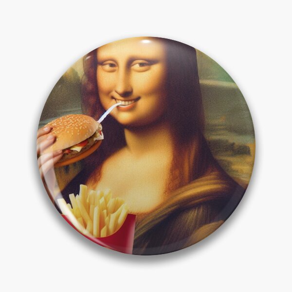Item preview, Monalisa like fastfood  designed and sold by Nuipreecha2519.