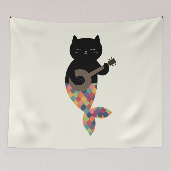 Item preview, Black Meowmaid designed and sold by AndyWestface.