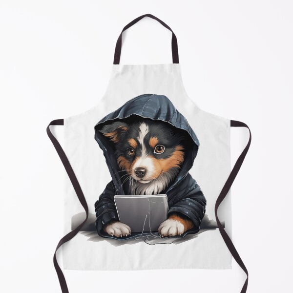 Artikelvorschau, Hund mit einem Tablet entworfen und verkauft von Gilpro Designs.