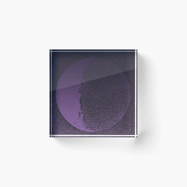 Item preview, Black Moon Shadow red violet gradient on black designed and sold by mariahmcmo.