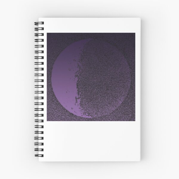 Item preview, Black Moon Shadow red violet gradient on black designed and sold by mariahmcmo.