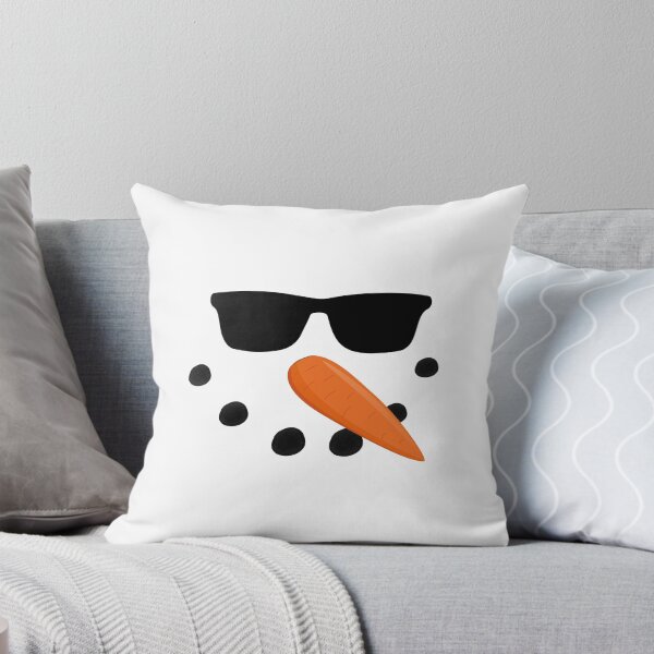 Item preview, Carrot Nose Snowman with Sunglasses designed and sold by MindSmith.