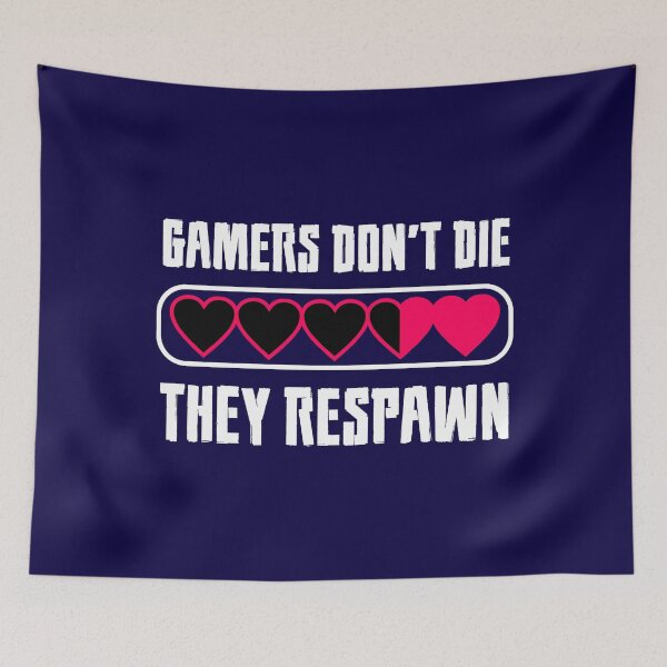Item preview, Gamers do not die designed and sold by BroZoneHub.