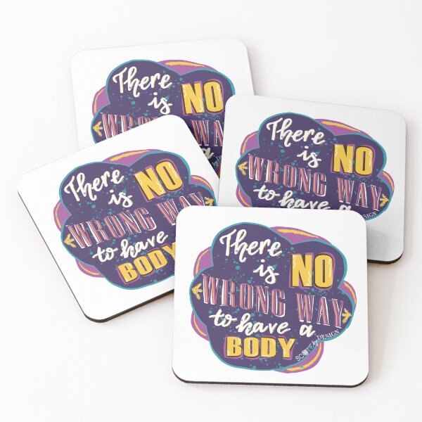 Item preview, No Wrong Way to Have a Body - positive, body neutral, retro, flower, fun, ScottbyDesign designed and sold by Haley Scott.