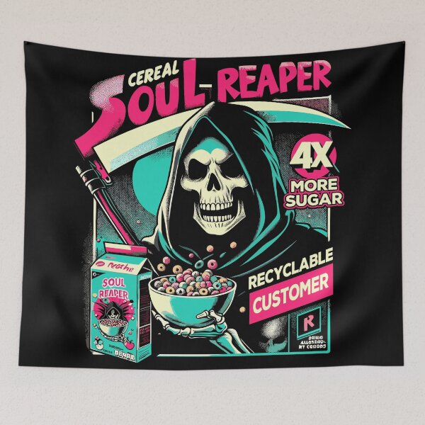 Item preview, Soul Reaper Cereal designed and sold by RafaelLima7.