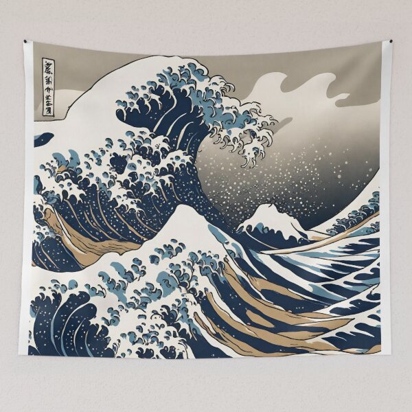 Item preview, Great Wave Off Kanagawa designed and sold by teacherpeiyuan.