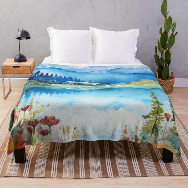 Item preview, Nature's Harmony of Mountains, Flowers, and Blooms designed and sold by LittleLuvies.