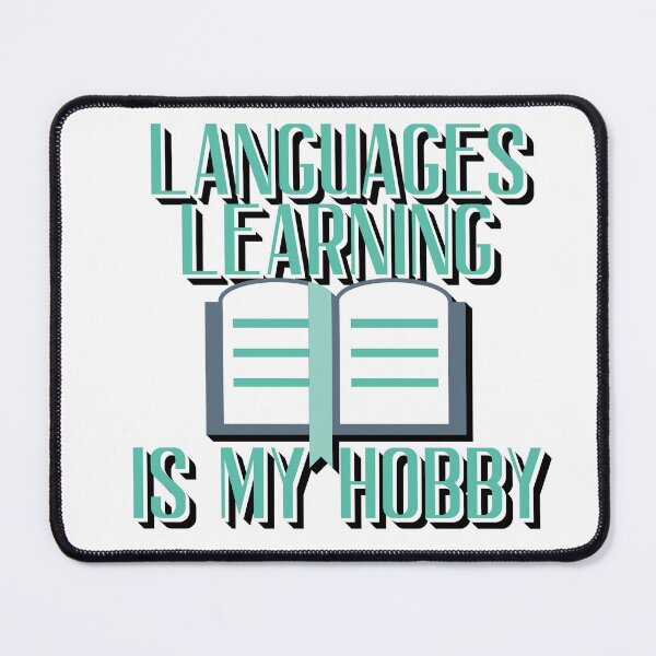 Item preview, Languages Learning Is My Hobby – Language Lover & Education Design – Linguist Gift designed and sold by sednalafandy79.