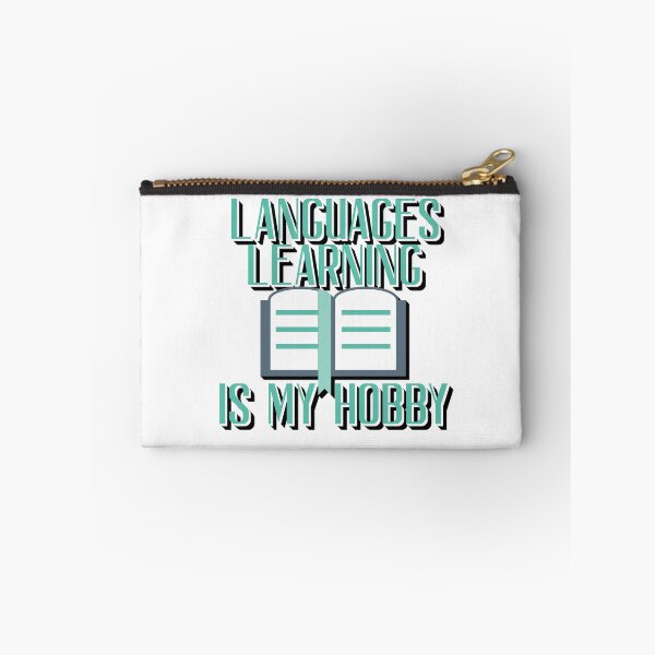 Item preview, Languages Learning Is My Hobby – Language Lover & Education Design – Linguist Gift designed and sold by sednalafandy79.