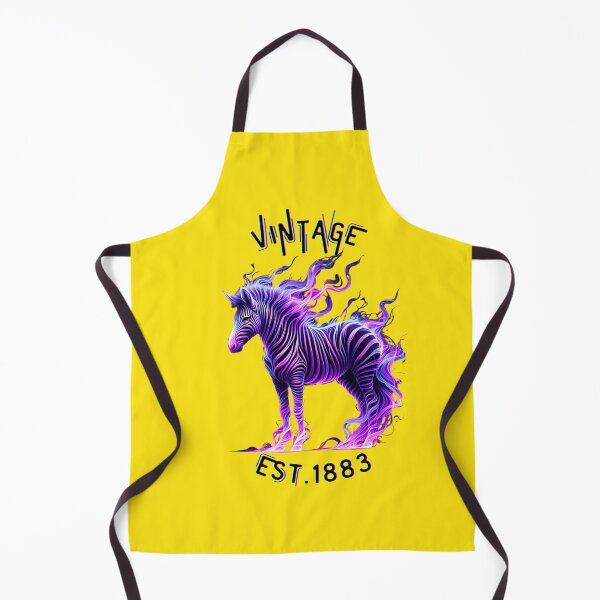 Item preview, Vintage Est. 1883 - Neon Purple Smoke Quagga designed and sold by Matt's Artificial Nature.