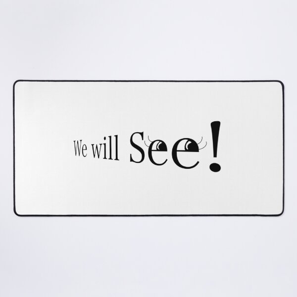 Item preview, We want to see! - Expressive Typography Art designed and sold by SmartDesignByBB.